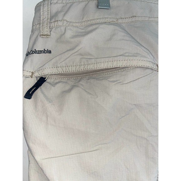 COLUMBIA Khaki Women's 16 Hiking Waterproof Capris - Picture 10 of 11